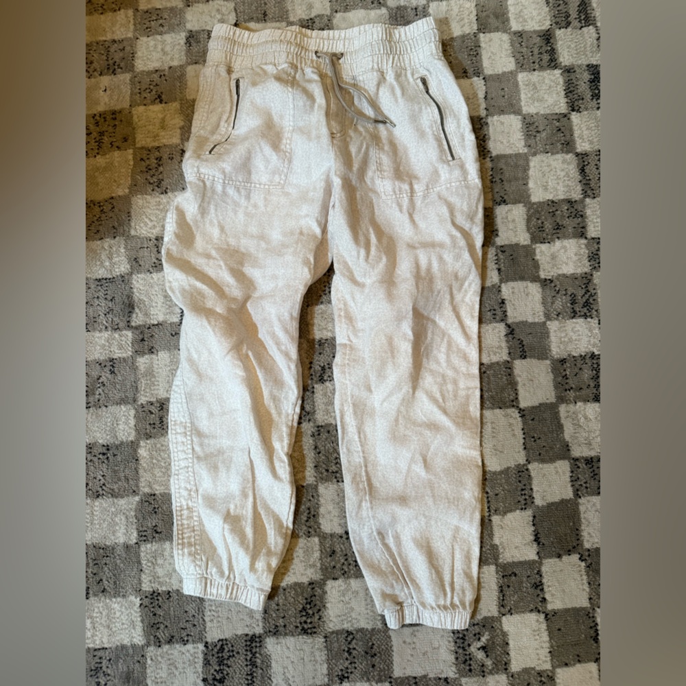Athleta retreat linen jogger pants